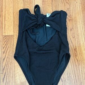 Lovers + Friends Black One Piece Swimsuit